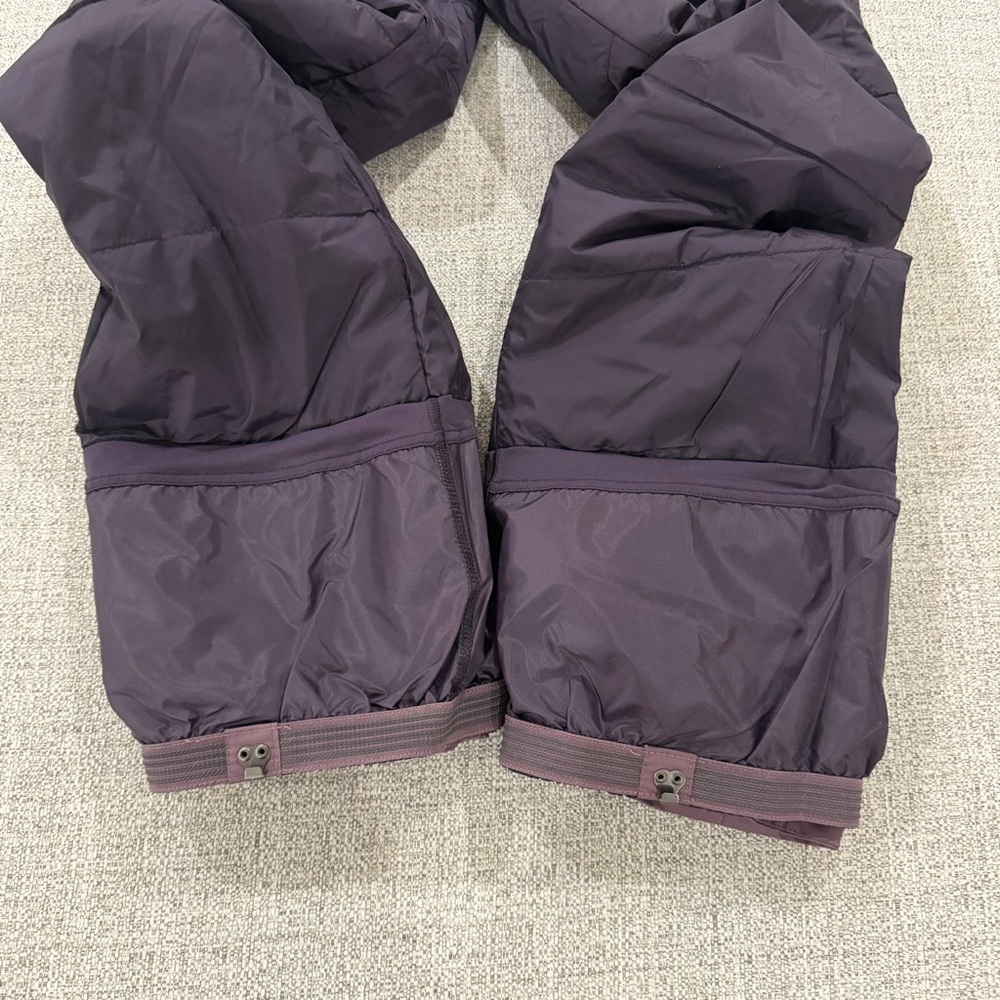 The North Face Women's Pikes Purple Insulated Ski/Snow Pants - Picture 9 of 14